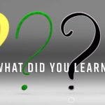 Quiz featured image: question marks with the title What did you learn
